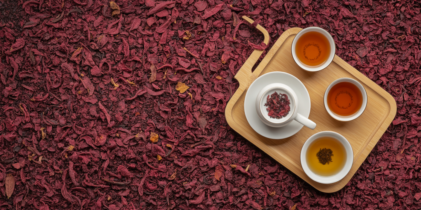 Scarlet Berry Hibiscus